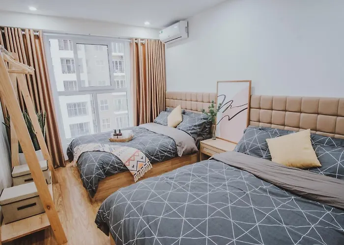 Apartment Bunhomestay ☆ Sea-view Bedroom 3br/apt☆netflix+pool☆near Harbour *
